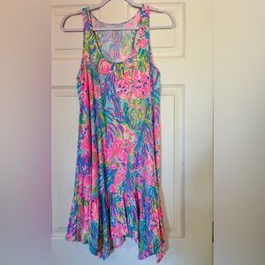 Lilly Pulitzer asymmetrical dress